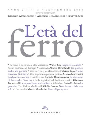 cover image of L'età del ferro N. 3/2019